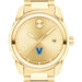 Villanova University Men's Movado BOLD Gold with Date Window