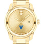 Villanova University Men's Movado BOLD Gold with Date Window Shot #1