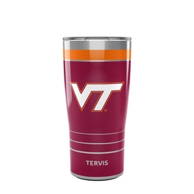 Virginia Tech 20 oz. Stainless Steel Tervis Tumblers with Slider Lids - Set of 2 Shot #1