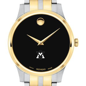 VMI Men&#39;s Movado Collection Two-Tone Watch with Black Dial Shot #1