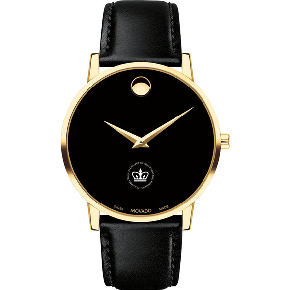 VP&amp;S Men&#39;s Movado Gold Museum Classic Leather Shot #2