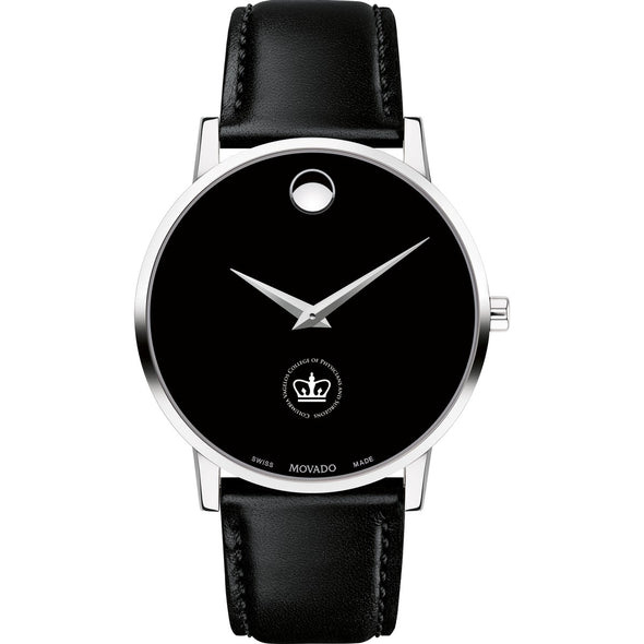 VP&amp;S Men&#39;s Movado Museum with Leather Strap Shot #2