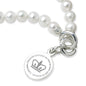 VP&S Pearl Bracelet with Sterling Silver Charm Shot #2