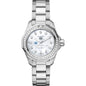 VP&S Women's TAG Heuer Steel Aquaracer with Diamond Dial & Bezel Shot #2