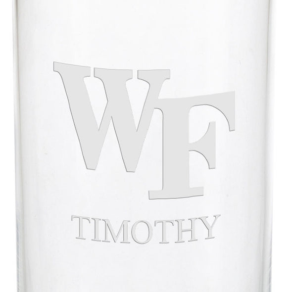 Wake Forest Iced Beverage Glass Shot #3