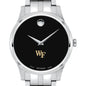 Wake Forest Men's Movado Collection Stainless Steel Watch with Black Dial Shot #1