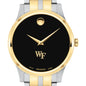 Wake Forest Men's Movado Collection Two-Tone Watch with Black Dial Shot #1