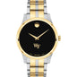 Wake Forest Men's Movado Collection Two-Tone Watch with Black Dial Shot #2