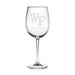 Wake Forest University Red Wine Glasses - Made in the USA