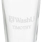 Washington University in St. Louis 16 oz Pint Glass - Set of 4 Shot #3