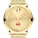 Washington University in St. Louis Men's Movado BOLD Gold with Mesh Bracelet