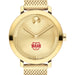 Washington University in St. Louis Women's Movado Bold Gold with Mesh Bracelet