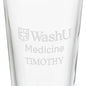 Washington University School of Medicine in St. Louis 16 oz Pint Glass Shot #3