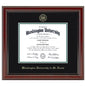 WashU Diploma Frame, the Fidelitas Shot #1