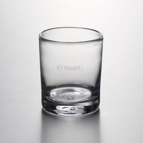 WashU Double Old Fashioned Glass by Simon Pearce Shot #1