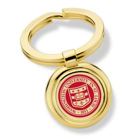 WashU Enamel Key Ring Shot #1