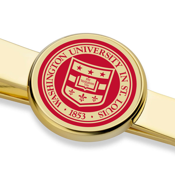 WashU Enamel Tie Clip Shot #2