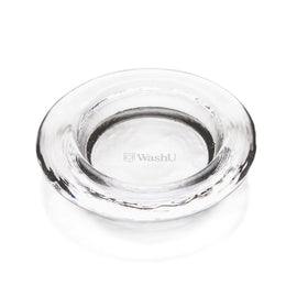 WashU Glass Wine Coaster by Simon Pearce Shot #1