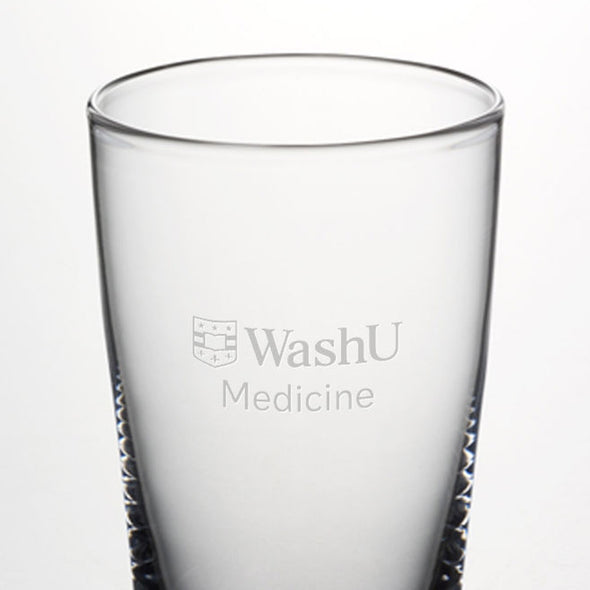 WashU Medicine Ascutney Pint Glass by Simon Pearce Shot #2