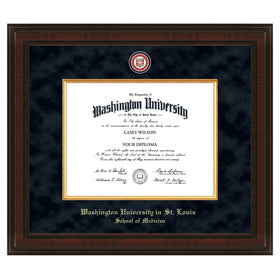 WashU Medicine Diploma Frame - Excelsior Shot #1