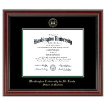 WashU Medicine Diploma Frame, the Fidelitas Shot #1