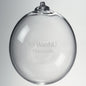 WashU Medicine Glass Ornament by Simon Pearce Shot #2