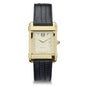 WashU Men's Gold Quad with Leather Strap Shot #2