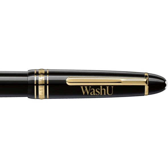 WashU Montblanc Meisterstück LeGrand Rollerball Pen in Gold Shot #2