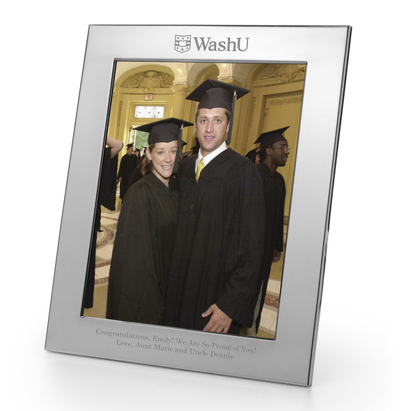 WashU Polished Pewter 8x10 Picture Frame Shot #1