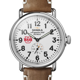 WashU Shinola Watch, The Runwell 41 mm White Dial Shot #1