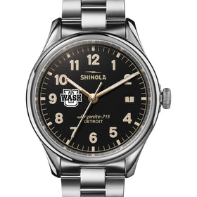 WashU Shinola Watch, The Vinton 38 mm Black Dial Shot #1