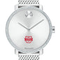 WashU Women's Movado Bold with Crystal Bezel & Mesh Bracelet Shot #1