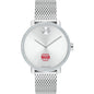 WashU Women's Movado Bold with Crystal Bezel & Mesh Bracelet Shot #2