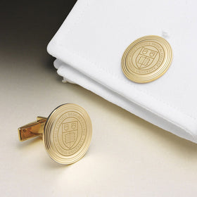 Weill Cornell 14K Gold Cufflinks Shot #1