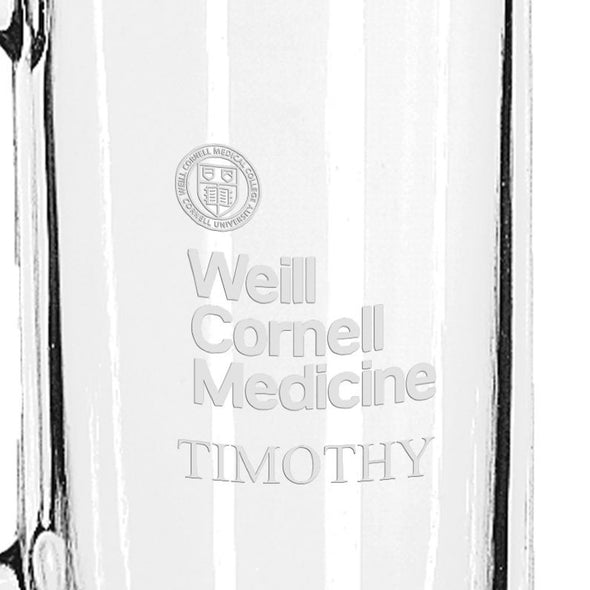 Weill Cornell 25 oz Beer Mug Shot #3