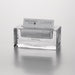 Weill Cornell Glass Business card holder by Simon Pearce