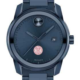 Weill Cornell Medicine Men&#39;s Movado BOLD Blue Ion with Date Window Shot #1