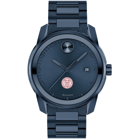 Weill Cornell Medicine Men&#39;s Movado BOLD Blue Ion with Date Window Shot #2