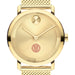 Weill Cornell Medicine Men's Movado BOLD Gold with Mesh Bracelet