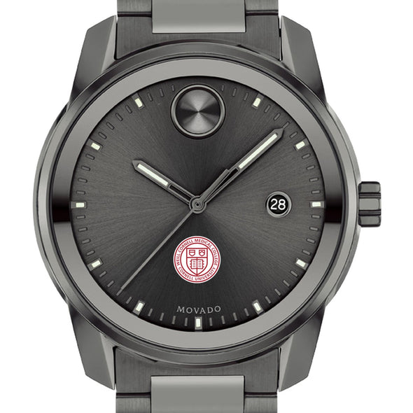 Weill Cornell Medicine Men&#39;s Movado BOLD Gunmetal Grey with Date Window Shot #1