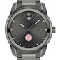 Weill Cornell Medicine Men's Movado BOLD Gunmetal Grey with Date Window Shot #1