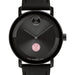 Weill Cornell Medicine Men's Movado BOLD with Black Leather Strap