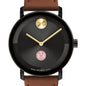 Weill Cornell Medicine Men's Movado BOLD with Cognac Leather Strap Shot #1