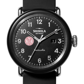 Weill Cornell Medicine Shinola Watch, The Detrola 43 mm Black Dial at M.LaHart &amp; Co. Shot #1