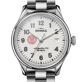 Weill Cornell Medicine Shinola Watch, The Vinton 38 mm Alabaster Dial at M.LaHart &amp; Co. Shot #1