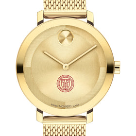 Weill Cornell Medicine Women&#39;s Movado Bold Gold with Mesh Bracelet Shot #1