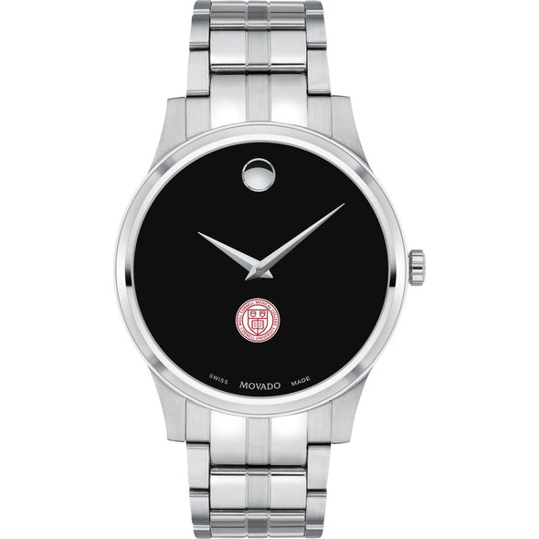 Weill Cornell Men&#39;s Movado Collection Stainless Steel Watch with Black Dial Shot #2