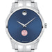 Weill Cornell Men's Movado Collection Stainless Steel Watch with Blue Dial