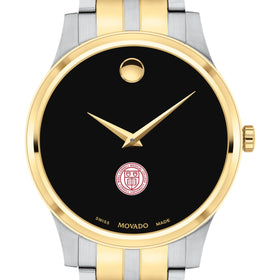 Weill Cornell Men&#39;s Movado Collection Two-Tone Watch with Black Dial Shot #1