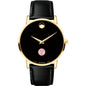 Weill Cornell Men's Movado Gold Museum Classic Leather Shot #2